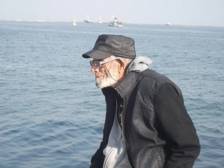 Fawzy al-Dabbousi, the "Job of the Sea." Photo: Osama Kamal