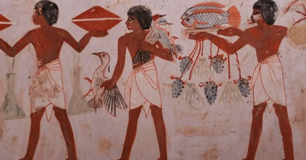 Ancient Mural of Sham El-Nessim Celebrations - Photo: Creative Commons